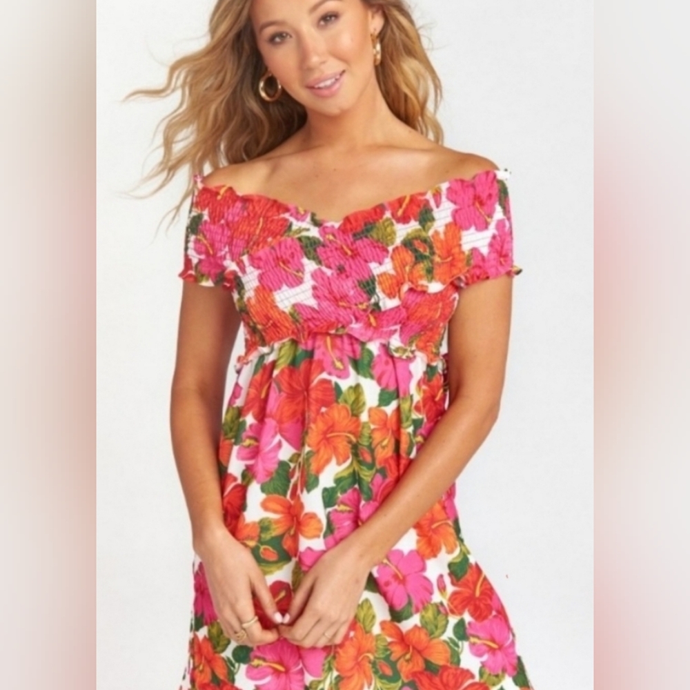 Show Me Your Mumu Mandy Smocked Dress | Size L | NWT